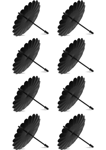 8 Paket Çelenk Mumluklar 7.5cm, Metal Advent-Mumluk, Sütun Mumlar, Takma Için Konik Mum Çelengi (Yurt Dışından) fiyatları