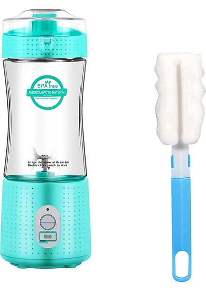 Taşınabilir Blender Meyve Sıkacağı Bardağı, Shake ve Smoothie'ler Için Seyahat Blender Şişeleri, Sporda, Spor Salonunda, Açık Havada Elde Kullanım (Yurt Dışından)