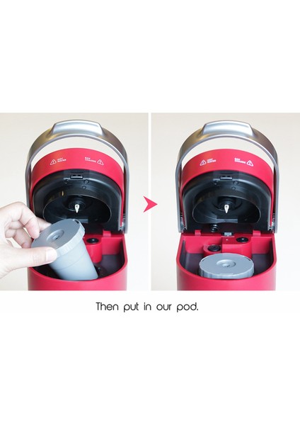 1 Takım Yeniden Kullanılabilir Kapsül Bakla Kahve Filtreleri Yedek 1.0 Brewers Için Uyumlu Evrensel Fit B30 B40 B50 B60 Serisi (Yurt Dışından) indirimleri