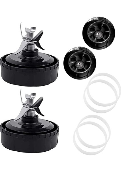 Ninja Blender Yedek Parçaları Için 2x 6 Yüzgeçler, Nutri Ninja Auto Iq BL450-70, BL451-70, BL454-70, BL455-70 (Yurt Dışından)