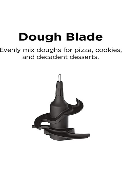 Ninja 64OZ Işlemci Kase Hamur Bıçağı Için Yedek Bıçak BN601 BL770MEGA BN801 (Yurt Dışından) modelleri