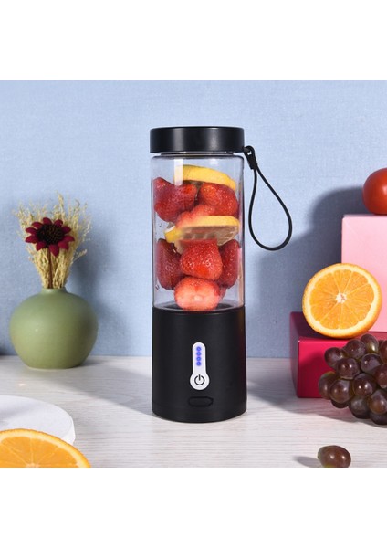 530ML Elektrikli Meyve Sıkacağı Taşınabilir Smoothie Blenderı USB Şarj Edilebilir Mutfak Robotu Meyve Mikseri Mini Meyve Sıkacağı Blender Fincan A (Yurt Dışından) modelleri