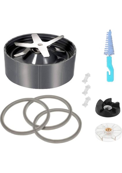 Nutribullet 600W 900W Çıkarıcı Bıçak, Kauçuk Sızdırmazlık Contası, Motor Üst Taban Dişlisi Için 2x Sıkacağı Yedek Parçalar (Yurt Dışından)