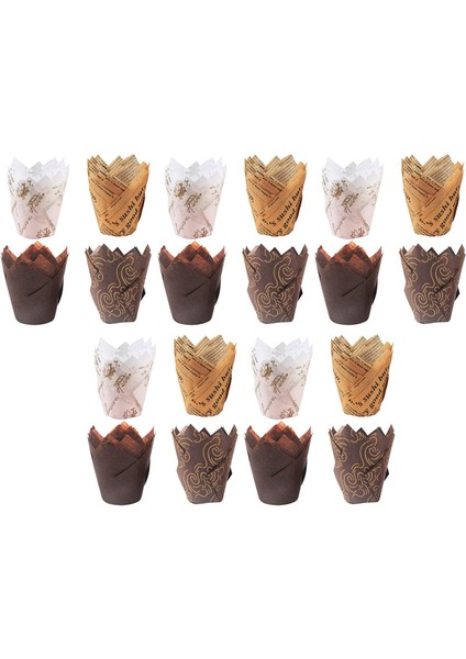 Cupcake Kalıpları, 1000 Adet Lale Pişirme Bardak Muffin Bardak Cupcake Gömlekleri Doğum Günü Duş Partisi Için Muffin Kutuları (Yurt Dışından)