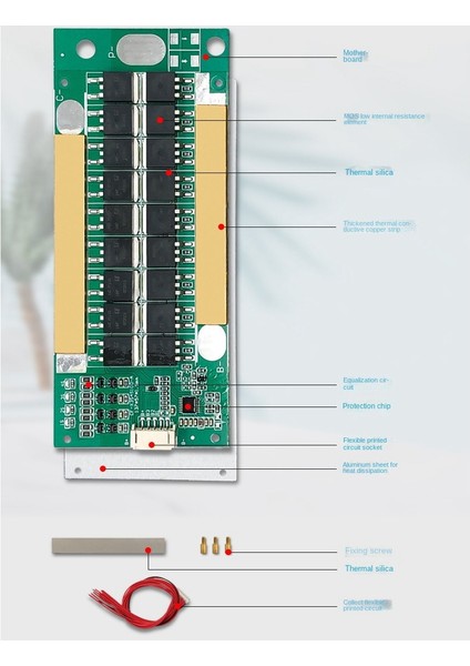 Bms 3s 80A 12.6V 18650 Lityum Paketi Şarj Kartı Aşırı Yük Kısa Devre Koruması Güç Bankası Güç Aracı B Için (Yurt Dışından)