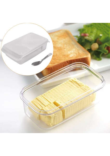 Tereyağı Kabı Peynir Sunucusu Sızdırmazlık Depolama Kaleci Tepsisi Kapaklı Mutfak Yemek Takımı Gıda Kesmek Için Tereyağı Kutusu, D (Yurt Dışından) fiyatları