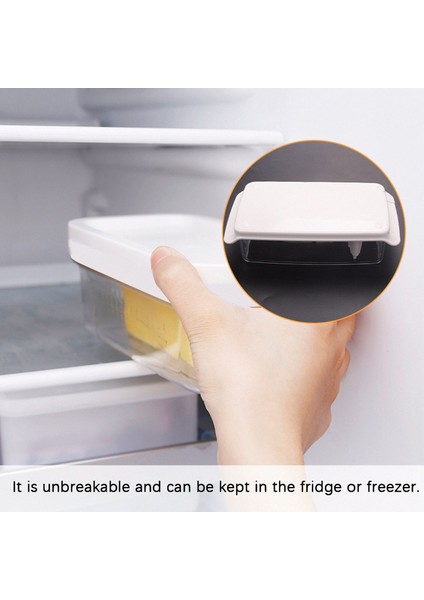 Tereyağı Kabı Peynir Sunucusu Sızdırmazlık Depolama Kaleci Tepsisi Kapaklı Mutfak Yemek Takımı Gıda Kesmek Için Tereyağı Kutusu, D (Yurt Dışından) modelleri