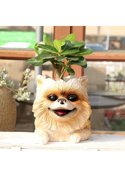 Sevimli Köpek Saksı Kafa Ekici Etli Tencere ve Yetiştiricilerinin Bahçe Dekorasyon Açık Saksı (Yurt Dışından) fırsatları