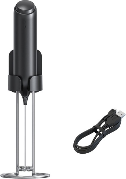 USB Elektrikli Süt Köpürtücü Çırpma El Köpürtücü Kahve Makinesi Yumurta Çırpıcı Cappuccino Karıştırıcı Taşınabilir Gıda Karıştırıcı (Yurt Dışından)