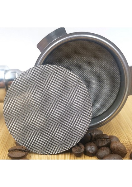 1pc 51MM Puck Ekran/espresso Portafiltre Alt Duş Ekranı/kontak Ekranı - Paslanmaz Çelik 100 Mikrometre (Yurt Dışından)