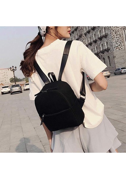 Bayan El Çantası Hasır Dokuma Modern Boho Plaj Keten Omuz Çantaları (Siyah) (Yurt Dışından) fiyatları