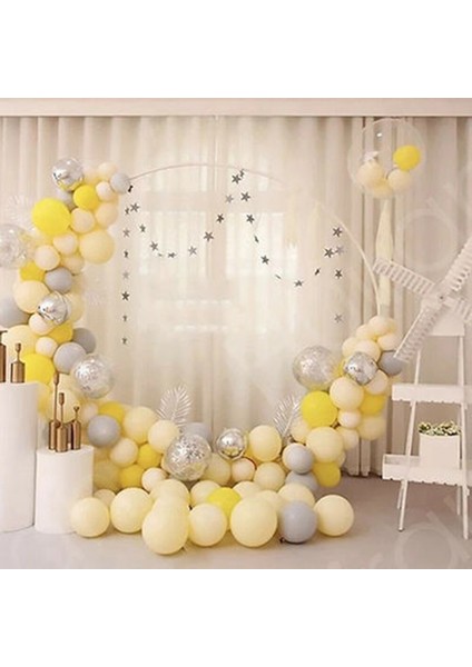 Büyük Balon Kemer Seti Sütun Standı Taban Çerçeve Seti Düğün Doğum Günü Partisi Dekoru 60 cm (Yurt Dışından) fırsatları
