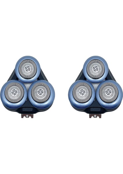 2x Yüksek Kaliteli Yedek Tıraş Makinesi Kafa Philips S6000 S6011 S6015 S6500 S6550 S6580 S6670 S6688 Tıraş Bıçağı (Yurt Dışından)