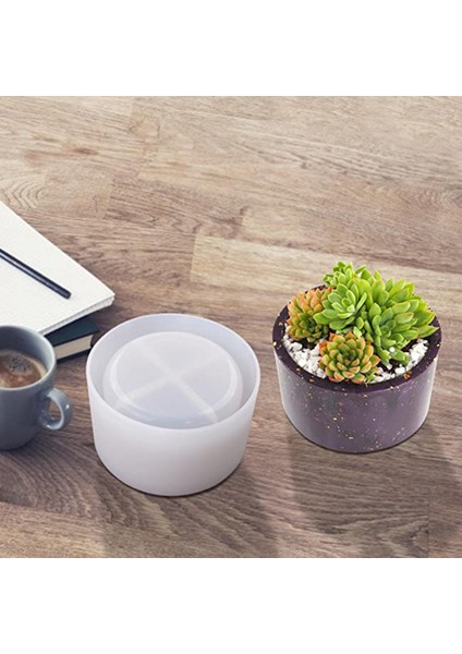 Reçine Silikon Kalıp, Dıy Saksı Kalıbı, Etli Bitki Kalıbı, Kalem Tutucu Kalıbı, Reçine Sanat Kalıbı (L) (Yurt Dışından) indirimleri