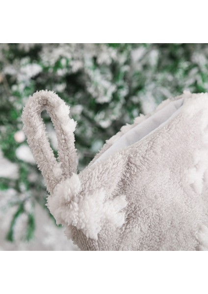 Noel Stocking Kar Tanesi Desen Şeker Çorap Hediye Çantası Noel Ağacı Asılı Dekor Çanta Noel Dekorasyon Için (Yurt Dışından) modelleri