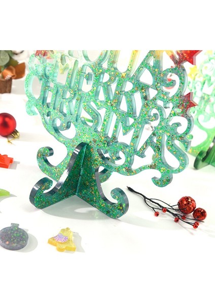 Noel Ağacı Silikon Kalıp El Yapımı Dekorasyon Reçine Zanaat Noel Dıy Takı Aksesuarları Süsleme (Yurt Dışından) indirimleri