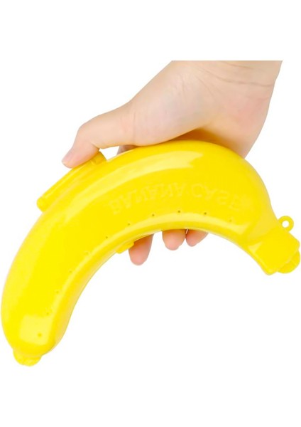 Sevimli Meyve Muz Koruyucu Kutu Tutucu Kılıf Öğle Yemeği Konteyner Depolama Muz Kutusu Plastik (Yurt Dışından) fırsatları