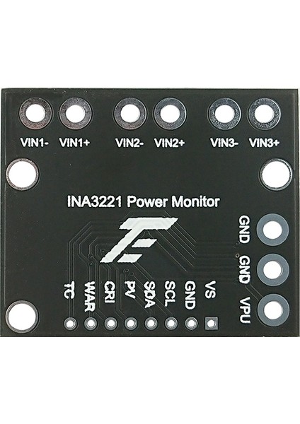 I2C Smbus INA3221 Üç Kanallı Şönt Akım Güç Kaynağı Gerilim Monitör Sensörü Devre Kartı Modülü INA219'U Pimlerle Değiştirin (Yurt Dışından)