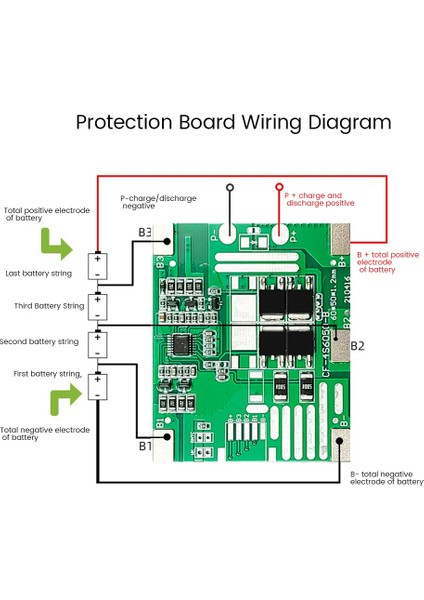 4s 12A 14.6V Bms Lifepo4 Lityum Koruma Levhası Geliştirme/denge Şarj Modülü Elektrikli Aletler Kurulu Için (Yurt Dışından)