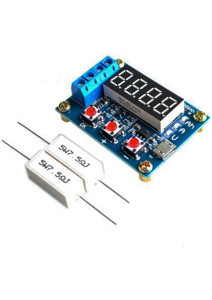 ZB2L3 18650 Test Cihazı Harici Yük Deşarj Tipi 1.2-12V 18650 Eşit Kapasiteli Test Cihazı Deşarj Ölçer (Yurt Dışından)