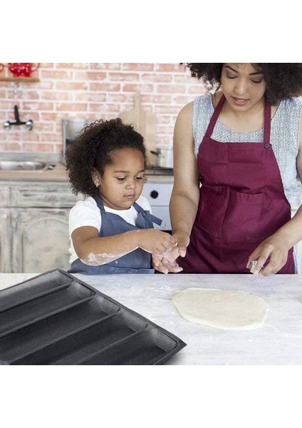 Adet Silikon Formlar Moldes Para Tava,delikli Ekmek Formu,ekmek Formu,yapışmaz Somun Tavası (Yurt Dışından)