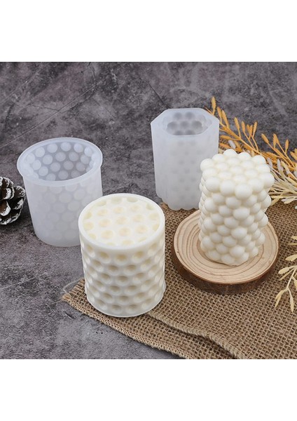 Silikon Mum Kalıbı, 4'lü Silikon Kalıp Paketi, 3D Silikon Kalıplar, Dökme Seti Için Mum Kalıpları (Yurt Dışından) indirimleri