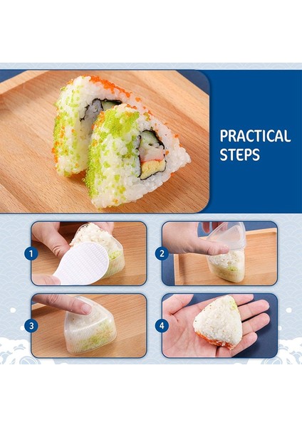 Musubi Basın Suşi Yapımcısı Onigiri Kalıp Yapışmaz Pirinç Topu Kalıp Hawaii Suşi Yapımcısı Ev Mutfak Restoran Için (Yurt Dışından) fırsatları