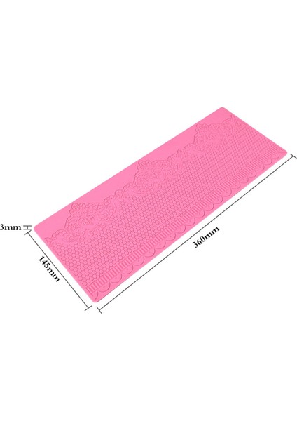 Dıy Zanaat Petek Gösterim Kek Dantel Mat Fondan Sınır Silikon Kalıp Kek Dekorasyon Araçları Mutfak Bakeware (Yurt Dışından) indirimleri