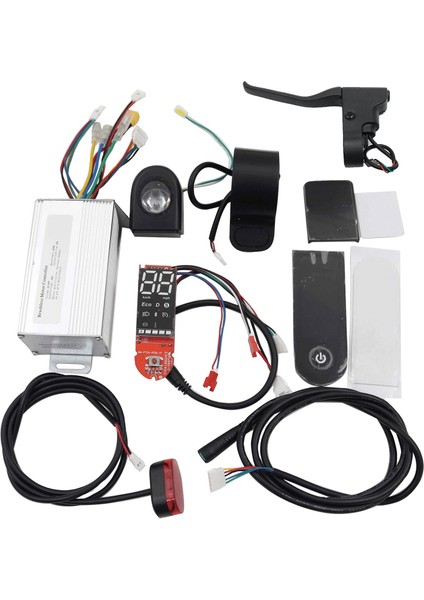 M365 Elektrikli Scooter Denetleyicisi Bluetooth Kontrol Paneli Kiti 36 V 350 W Motor Kontrol Ölçer Fren Kolu ile (Yurt Dışından)