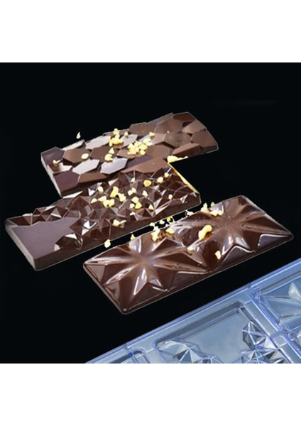 Çikolata Cadny Bar Kalıp Polikarbonat Çikolata Kalıp Plastik Pişirme Pasta Kek Kalıbı Bonbon Şekerleme Aracı (Yurt Dışından) modelleri