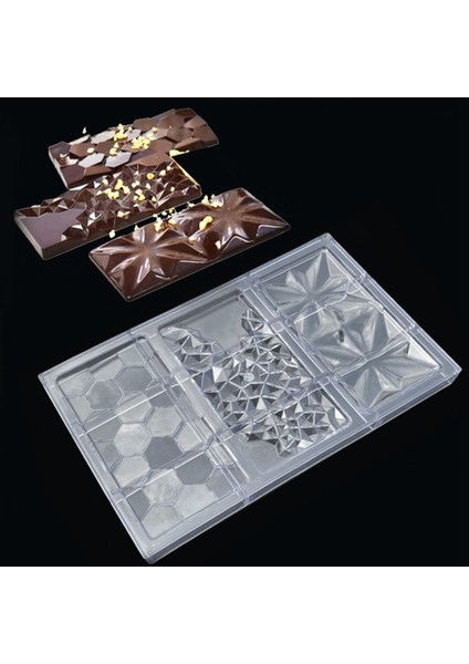 Çikolata Cadny Bar Kalıp Polikarbonat Çikolata Kalıp Plastik Pişirme Pasta Kek Kalıbı Bonbon Şekerleme Aracı (Yurt Dışından) fırsatları