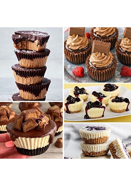 Fıstıklı Fincan Kek Kalıbı, Isırık Boyutu Yağ Için Silikon Mini Tart Tava, Muffin Kek Için Silikon Çikolata Şeker Kalıbı (Yurt Dışından)