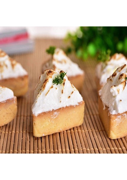 Tekne Şekli ve Üç Köşeli Paslanmaz Çelik Tart Yüzük Kule Kek Kalıbı Delikli Kek Mousse Yüzük (Yurt Dışından)
