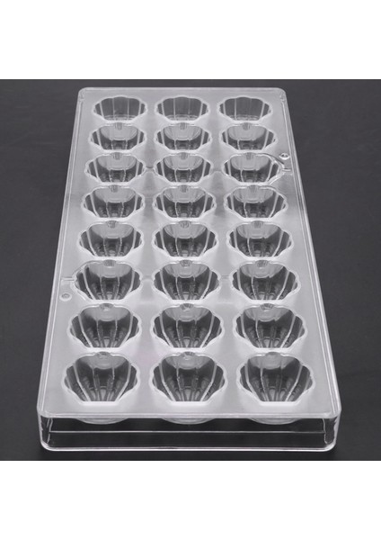 Kabuk Şekli Sert Çikolata Kalıp 3D Deniz Kabuğu Polikarbonat Şeffaf Buz Jöle Şeker Kalıbı (Yurt Dışından) indirimleri