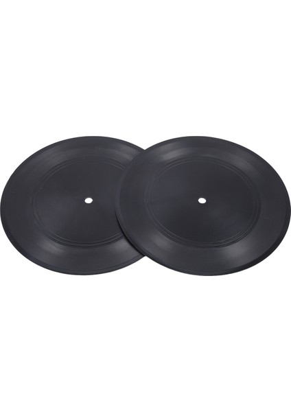 Oda Dekoru Için Boş 7 Inç CD CD Duvar Dekoru Dekor Siyah Kayıt Dekoru (12 Parça) (Yurt Dışından)