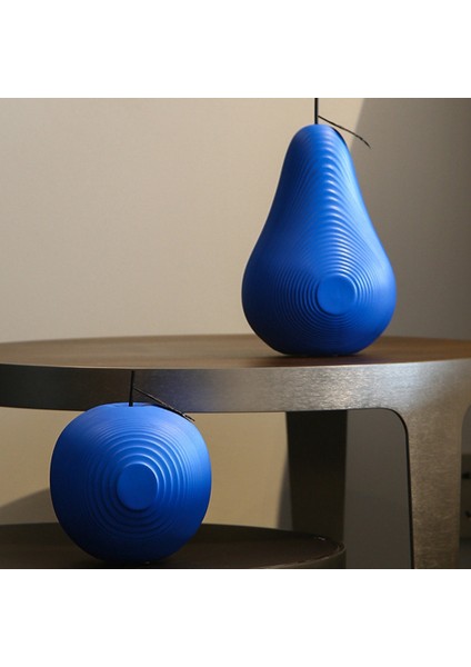 Iskandinav Meyve Heykel Iç Ev Dekor Için Modern Reçine Armut Heykeli Heykelcik Dolap Ev Dekorasyon Hediye B (Yurt Dışından)