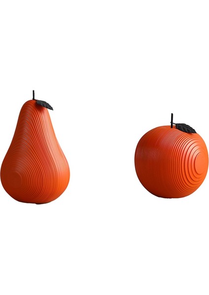 Iskandinav Meyve Heykel Iç Ev Dekor Için Modern Reçine Armut Heykeli Heykelcik Dolap Ev Dekorasyon Hediye B (Yurt Dışından) fiyatları