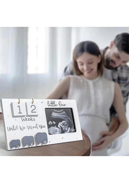 Sonogram Resim Çerçeveleri, Geri Sayım Haftaları Içeren Ultrason Fotoğraf Çerçeveleri, Doğum Bilgisi Için Fil Bakım Odası Dekoru (Yurt Dışından) fırsatları