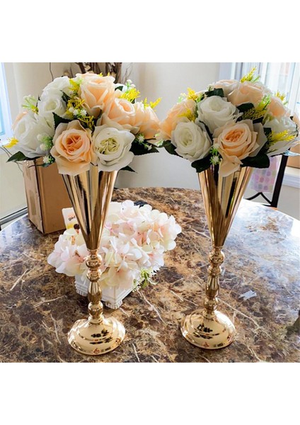 2 Adet Masa Üstü Çiçek Vazo Düğün Centerpiece Dekor Metal Çiçek Standı Yapay Çiçek Süsler Yıldönümü Bölümü Için (Yurt Dışından) indirimleri