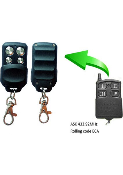 AB038 Kablosuz Rf Uzaktan Kumanda 433MHZ Elektrikli Kapı Garaj Kapısı Uzaktan Kumanda Anahtarı Denetleyici (Yurt Dışından)