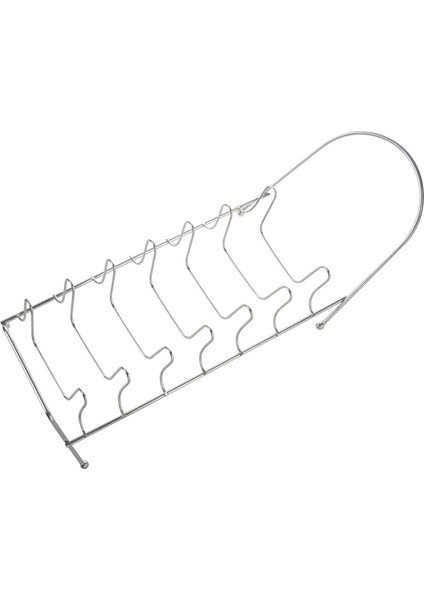 Plaka Düzenleyici 7 Yuva Krom Kaplama Bulaşıklık Tezgah Kurutma Standı (Yurt Dışından)
