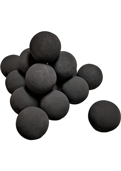 Iç ve Dış Mekan Ateş Çukurları Için Seramik Ateş Topları (15 - 3 Inç Çaplı Set) (Yurt Dışından)