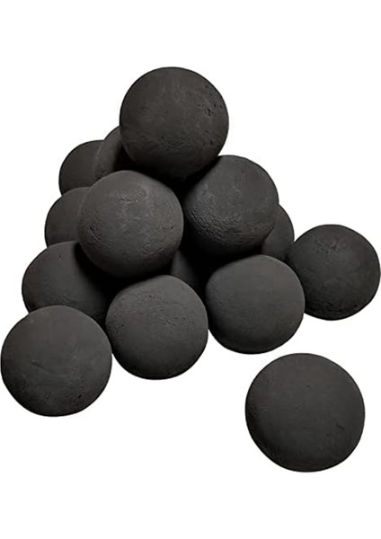 Iç ve Dış Mekan Ateş Çukurları Için Seramik Ateş Topları (15 - 3 Inç Çaplı Set) (Yurt Dışından)