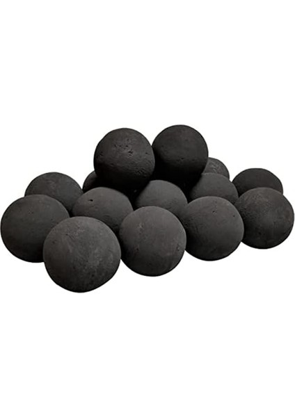 Iç ve Dış Mekan Ateş Çukurları Için Seramik Ateş Topları (15 - 3 Inç Çaplı Set) (Yurt Dışından)