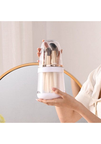 Masaüstü Için Çıkarılabilir Çoklu Makyaj Fırçası Saklama Kozmetik Organizatörü (Yurt Dışından) fiyatları