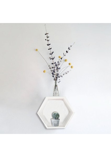 Iskandinav Tarzı Ahşap Altıgen Depolama Rafı Duvara Montaj Raf Tutucu Ev Dekorasyon Raf Çok Fonksiyonlu Raf (Yurt Dışından) modelleri