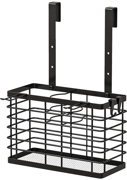 Saç Alet Düzenleyici - Fön Makinesi Tutacağı / Saç Kurutma Makinesi Tutacağı Dolap Kapısı, Banyo Düzenleyici Saç Bakımı Saklama Sepeti (Yurt Dışından)