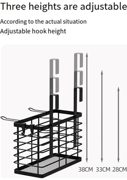 Saç Alet Düzenleyici - Fön Makinesi Tutacağı / Saç Kurutma Makinesi Tutacağı Dolap Kapısı, Banyo Düzenleyici Saç Bakımı Saklama Sepeti (Yurt Dışından) indirimleri