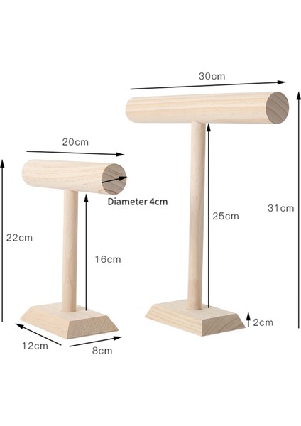 Taşınabilir Bilezik Zinciri T-Bar Raf Takı Ekran Standı Bileklik Izle Kolye Ev Organizasyon Tutucu Vitrin A (Yurt Dışından) modelleri