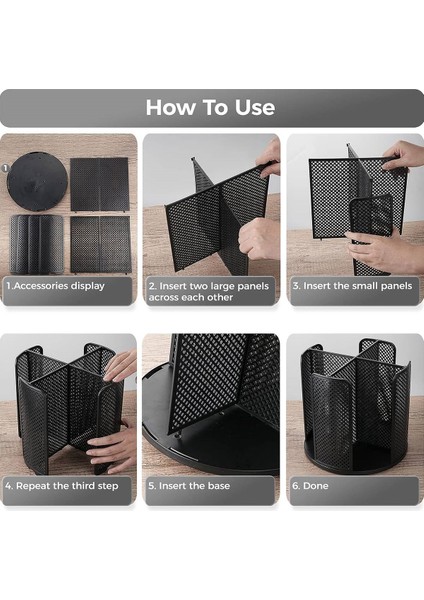 4 Bölmeli Dönebilen Bardak ve Kapak Düzenleyici, Kahve Fincanı Dispenseri, Kağıt Bardak Saklama Tutacağı, Tezgah Siyahı Için (Yurt Dışından) indirimleri
